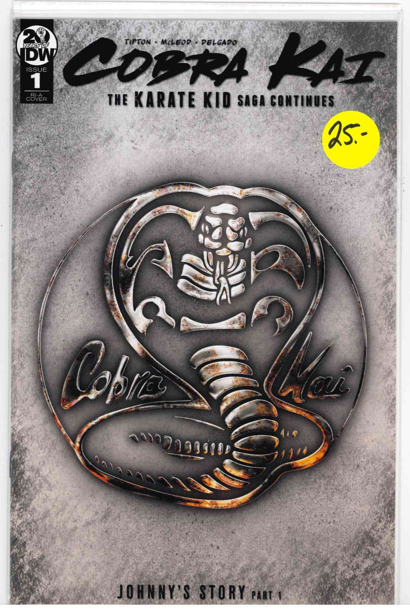 Cobra Kai - The Karate Kid Saga Continues #1 - IDW
