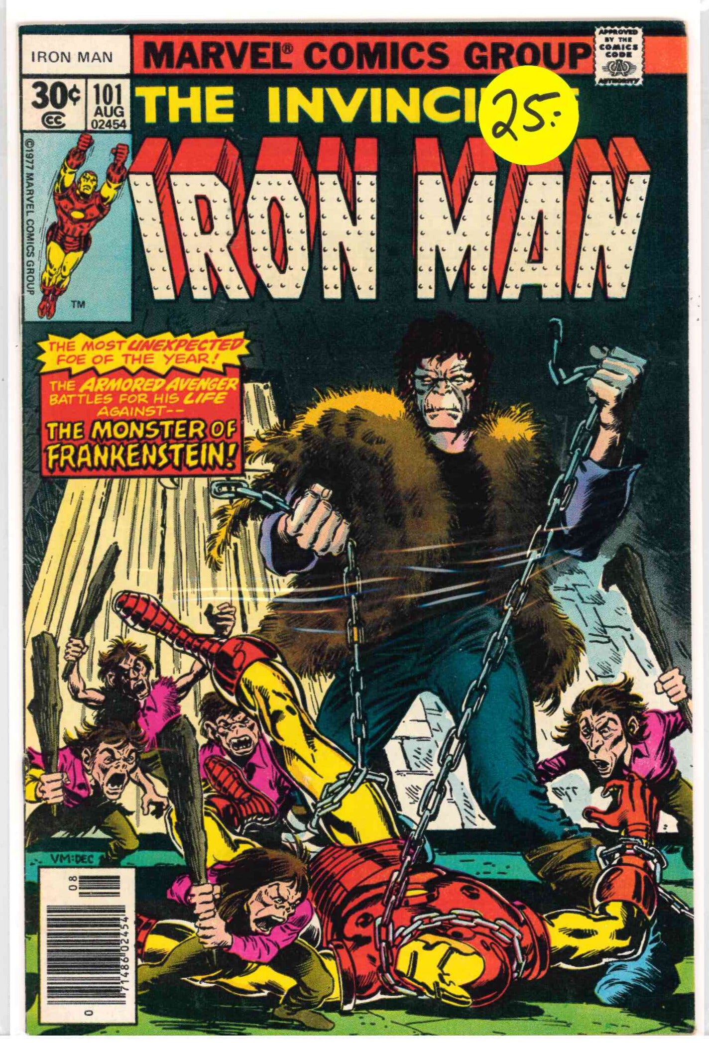 Invincible Iron Man Vol. 1 #101 (August 1977