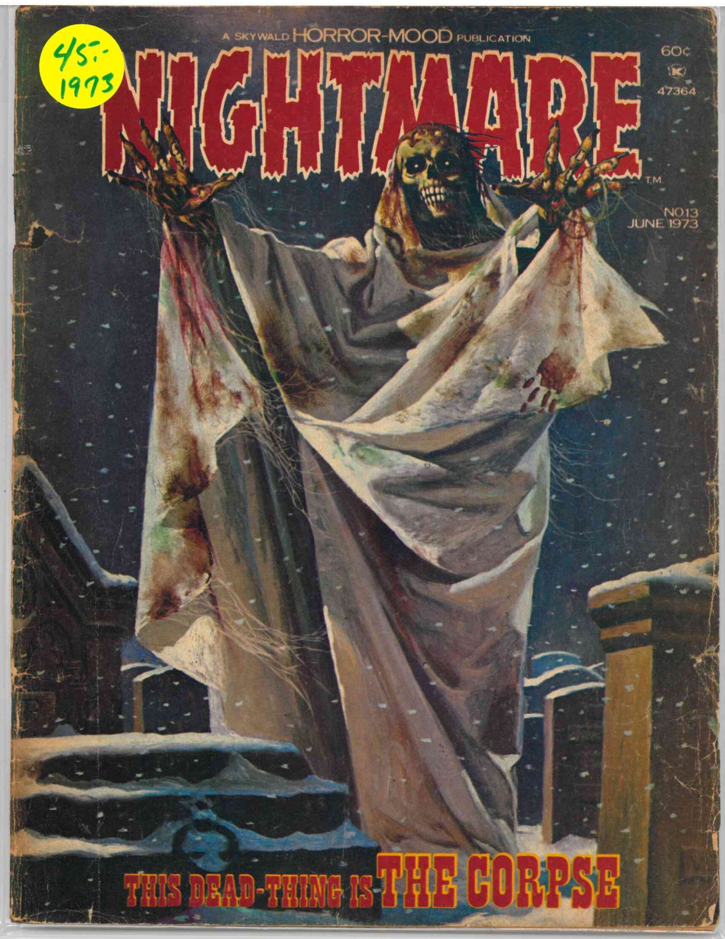 Nightmare #13 (1973) Skywald Horror-Mood Publications