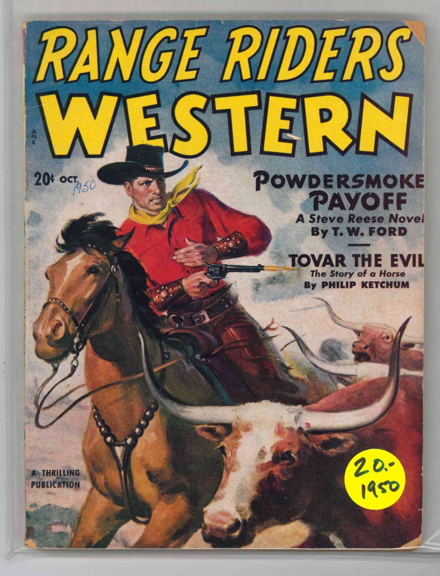 Range Riders Western (Vol. 25, No. 1) Oct 1952