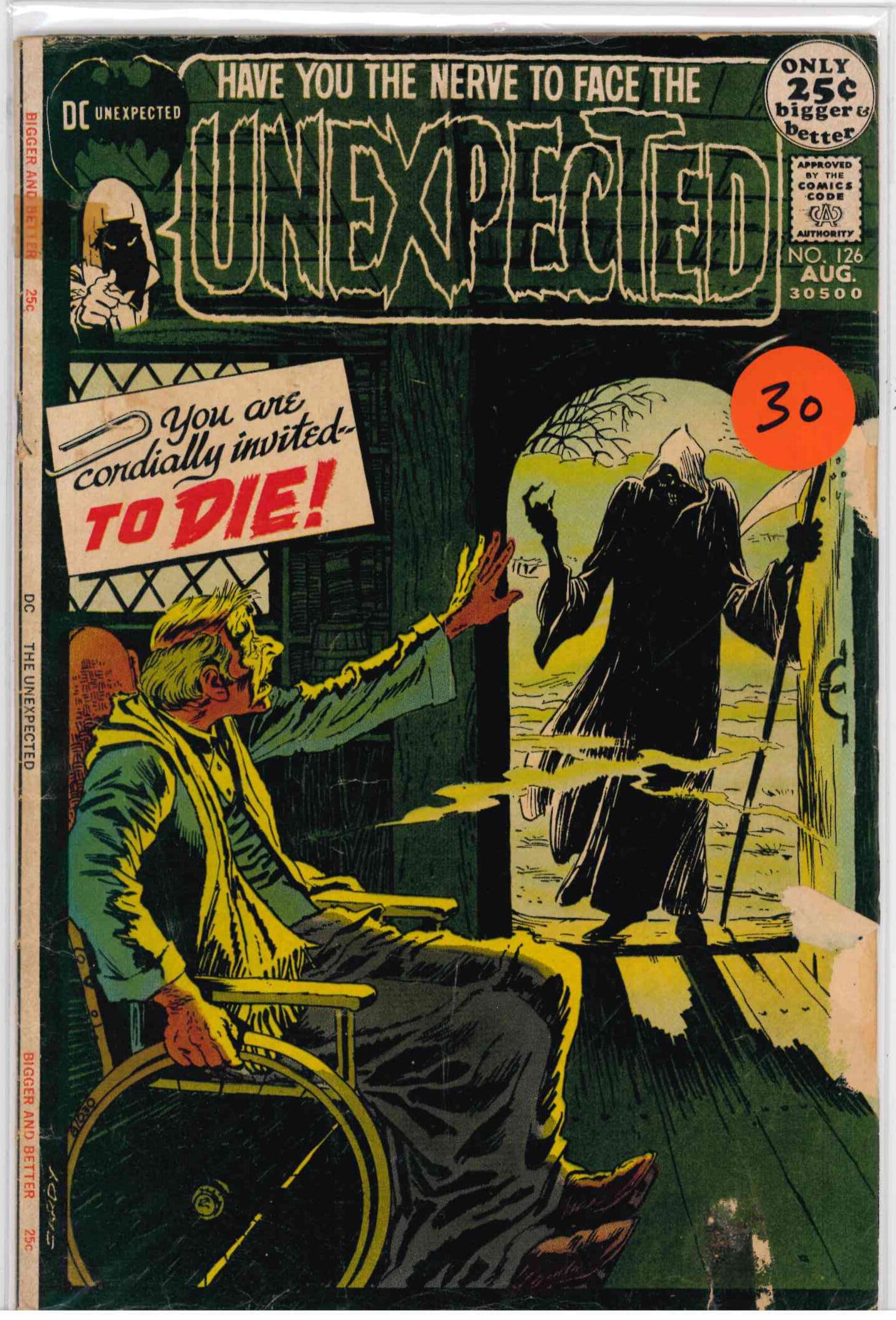 The Unexpected Vol. 1, #126 (DC Comics, August 1971)