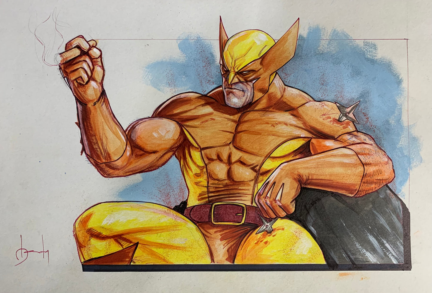 Wolverine Horizontal Print - 11 x 17