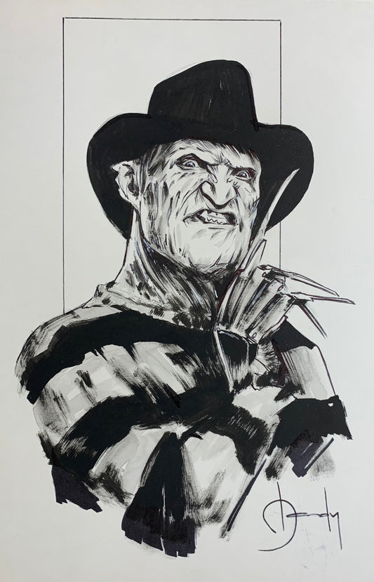 Ngithmare on Elm Street - Freddy Krueger Art Print - 11 x 17