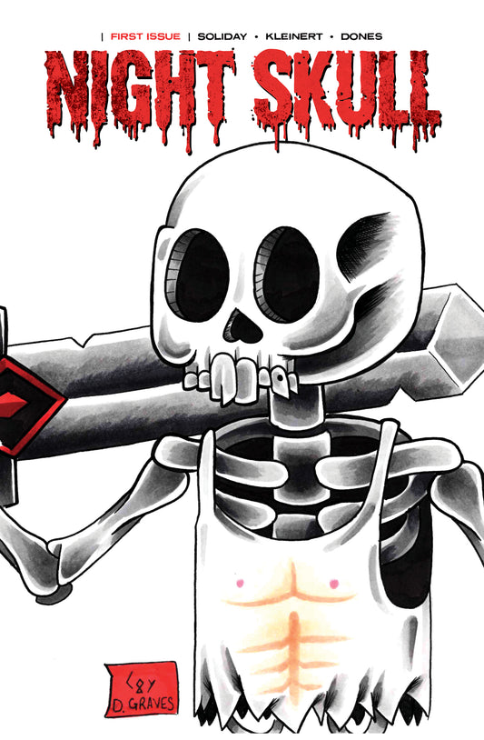 ABSolute Night Skull #1 Cover By McCoy Dones & Damien Graves