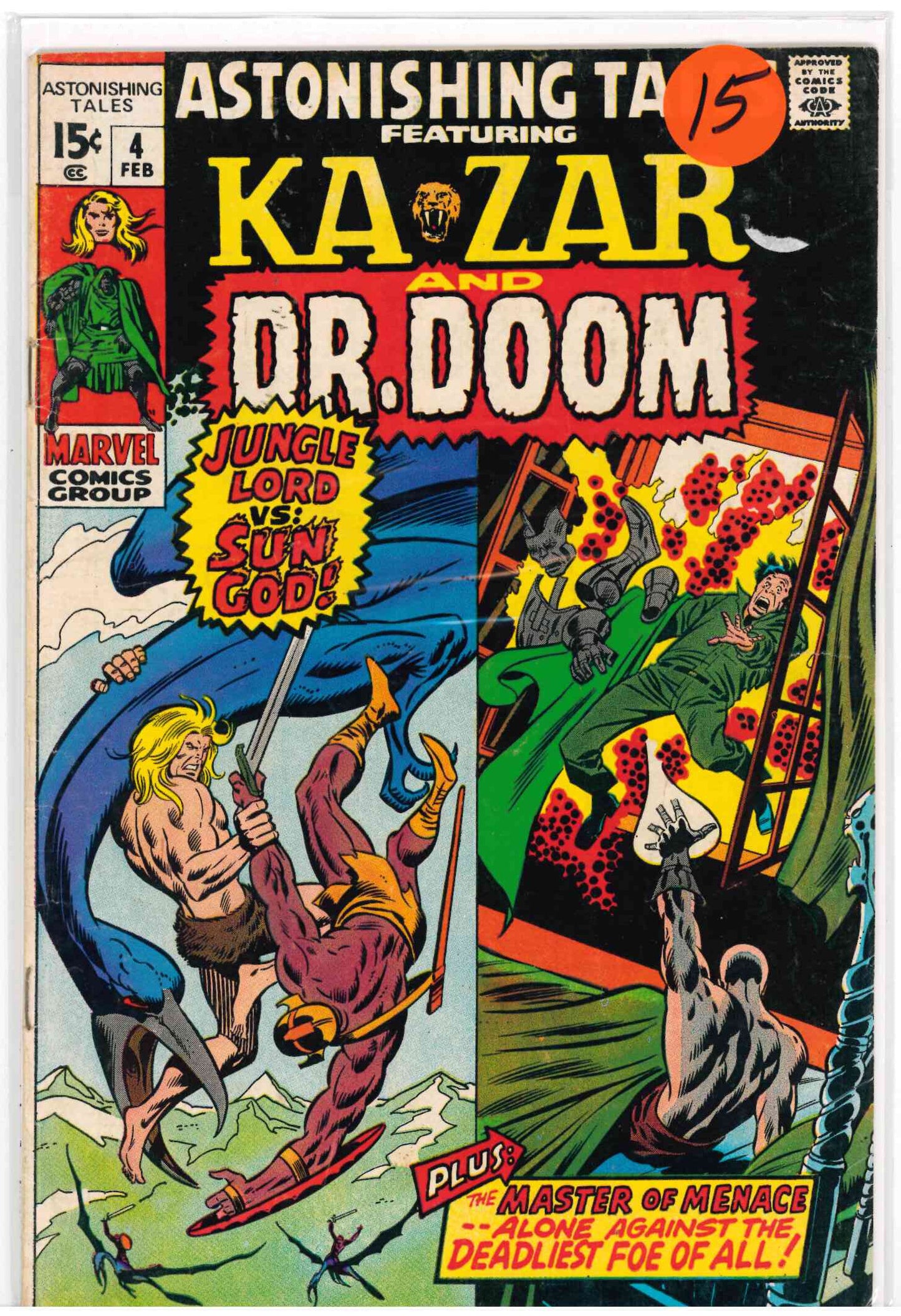 Astonishing Tales #4 feat. Ka Zar & Dr. Doom
