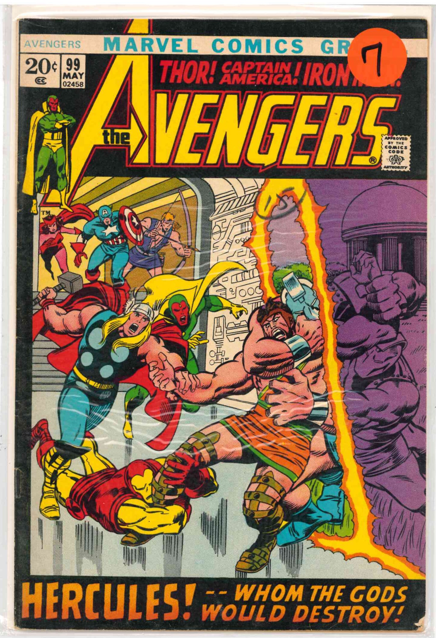 Avengers Vol. 1 #99 (May 1972)