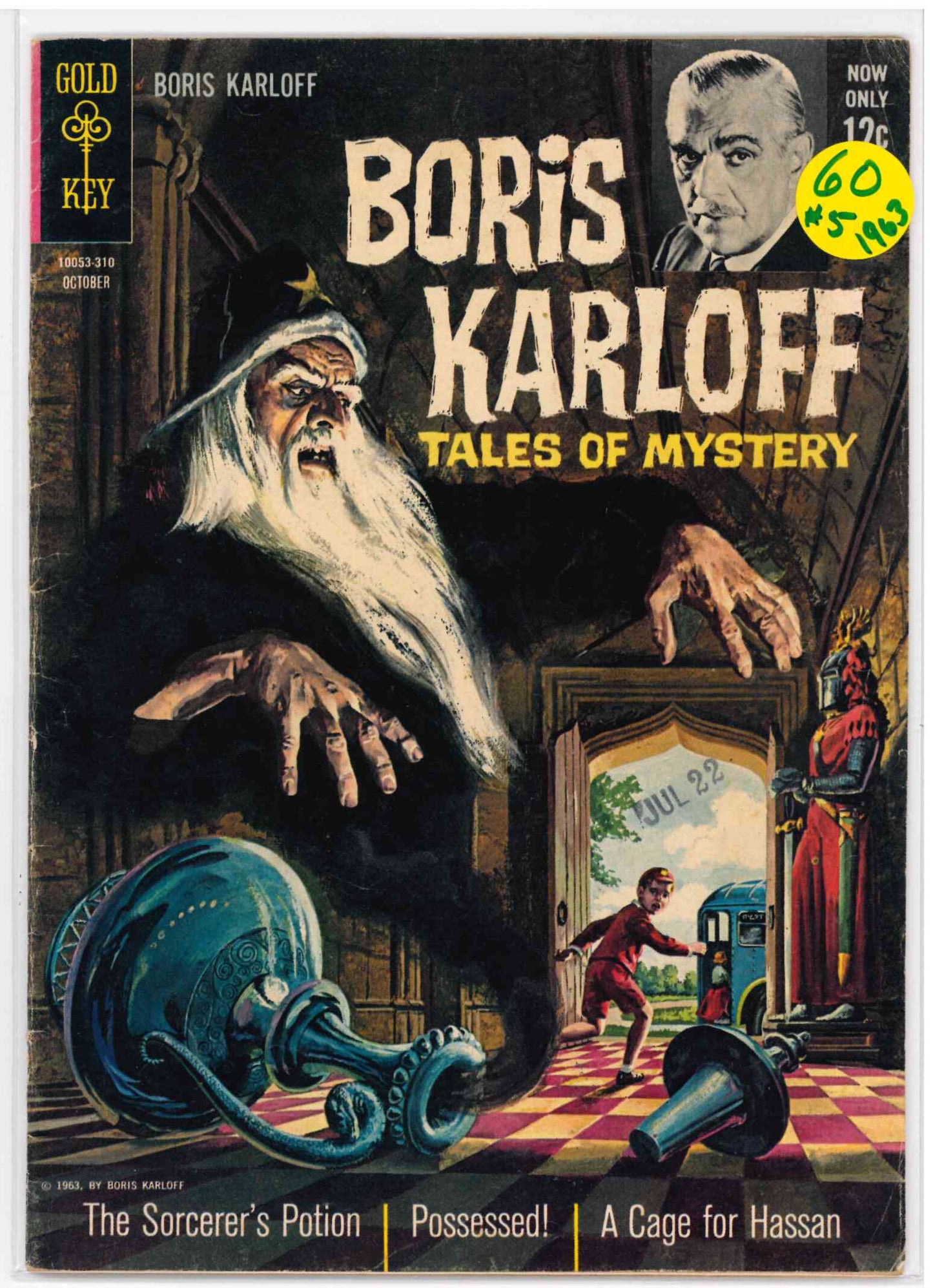 Boris Karloff Tales of Mystery #5 (Gold Key, October 1963)