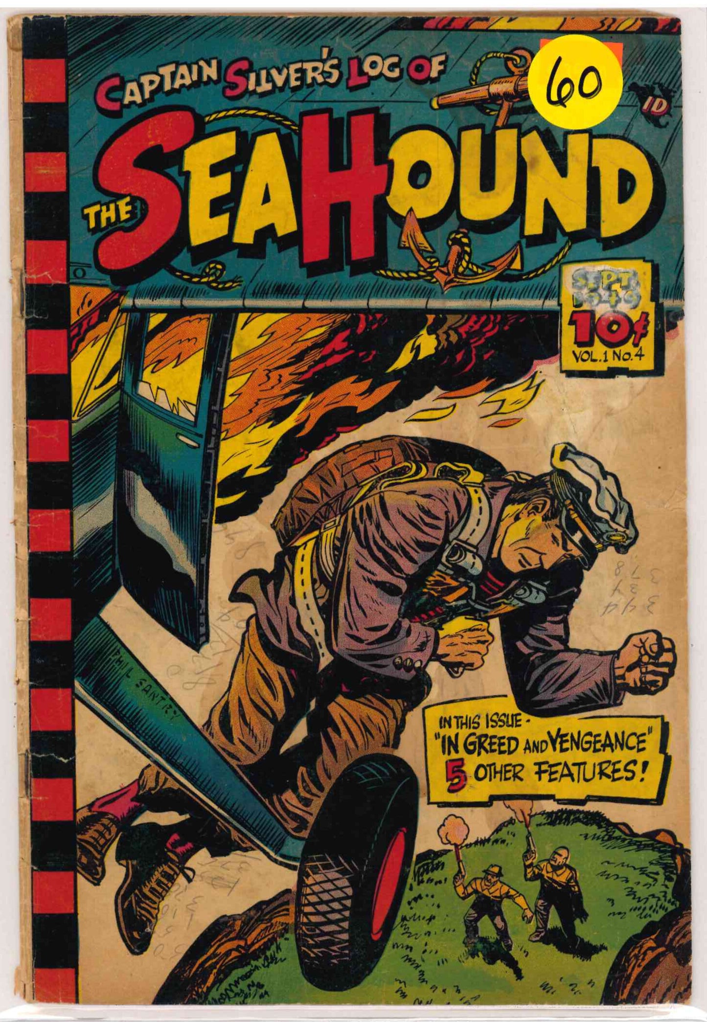 Captain Silver’s Log of the Sea Hound Vol. 1 No. 4 (Sep 1949)