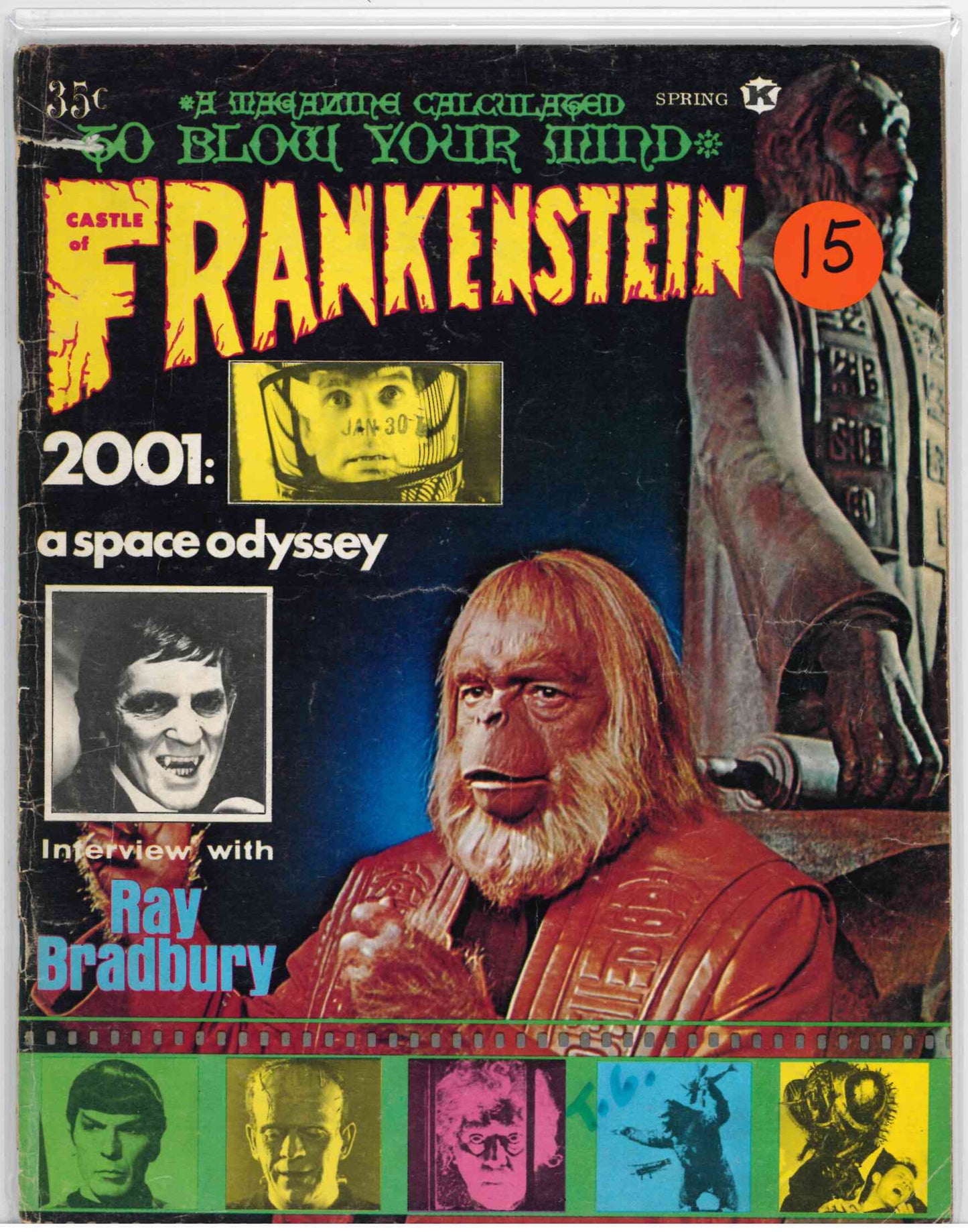 Castle of Frankenstein: A Magazine Calculated to Blow Your Mind (Spring 1969)