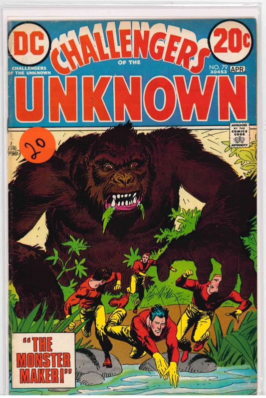 Challengers of the Unknown #79 (Apr 1973) DC Comics