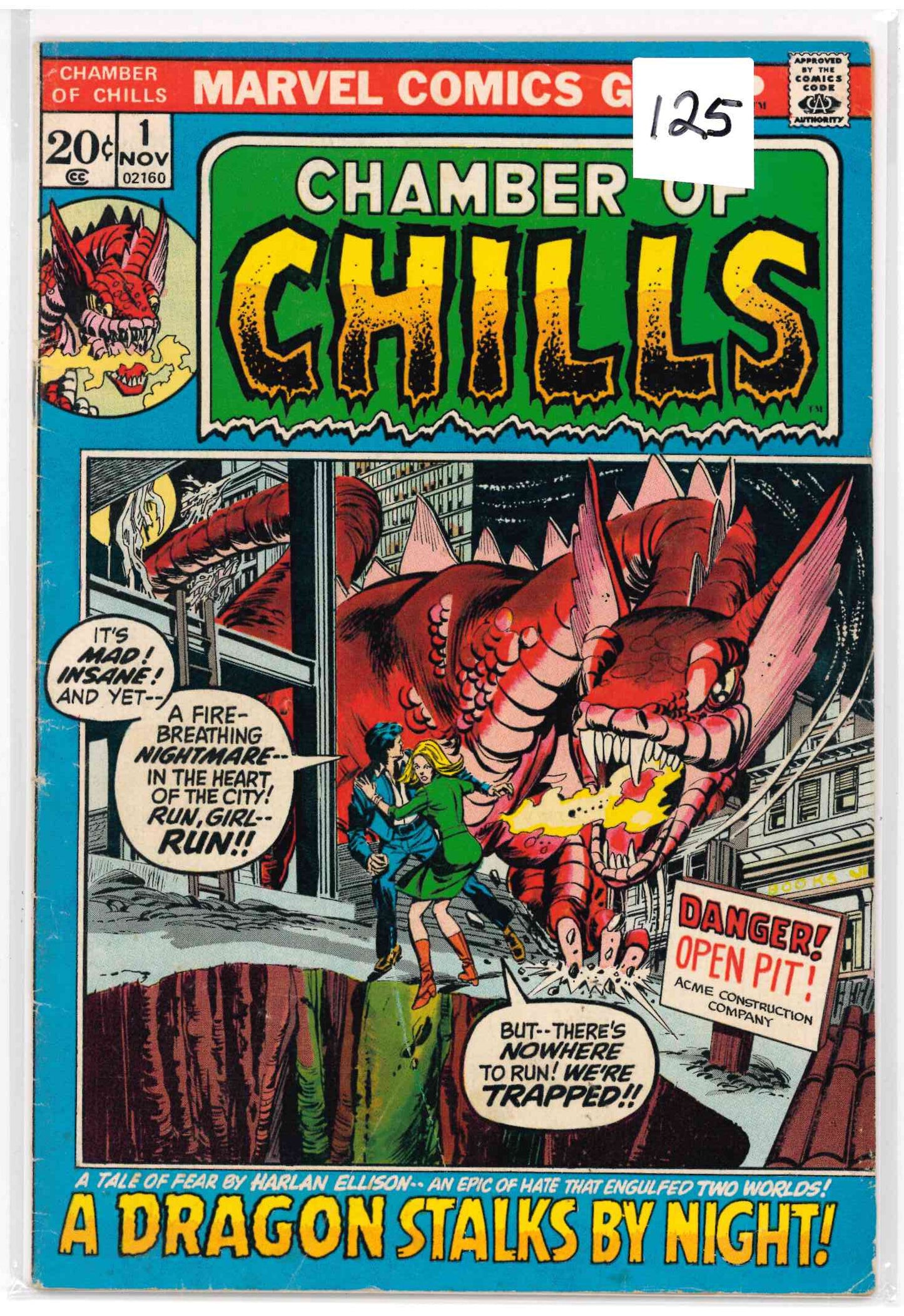 Chamber of Chills #1 (Marvel, 1972)