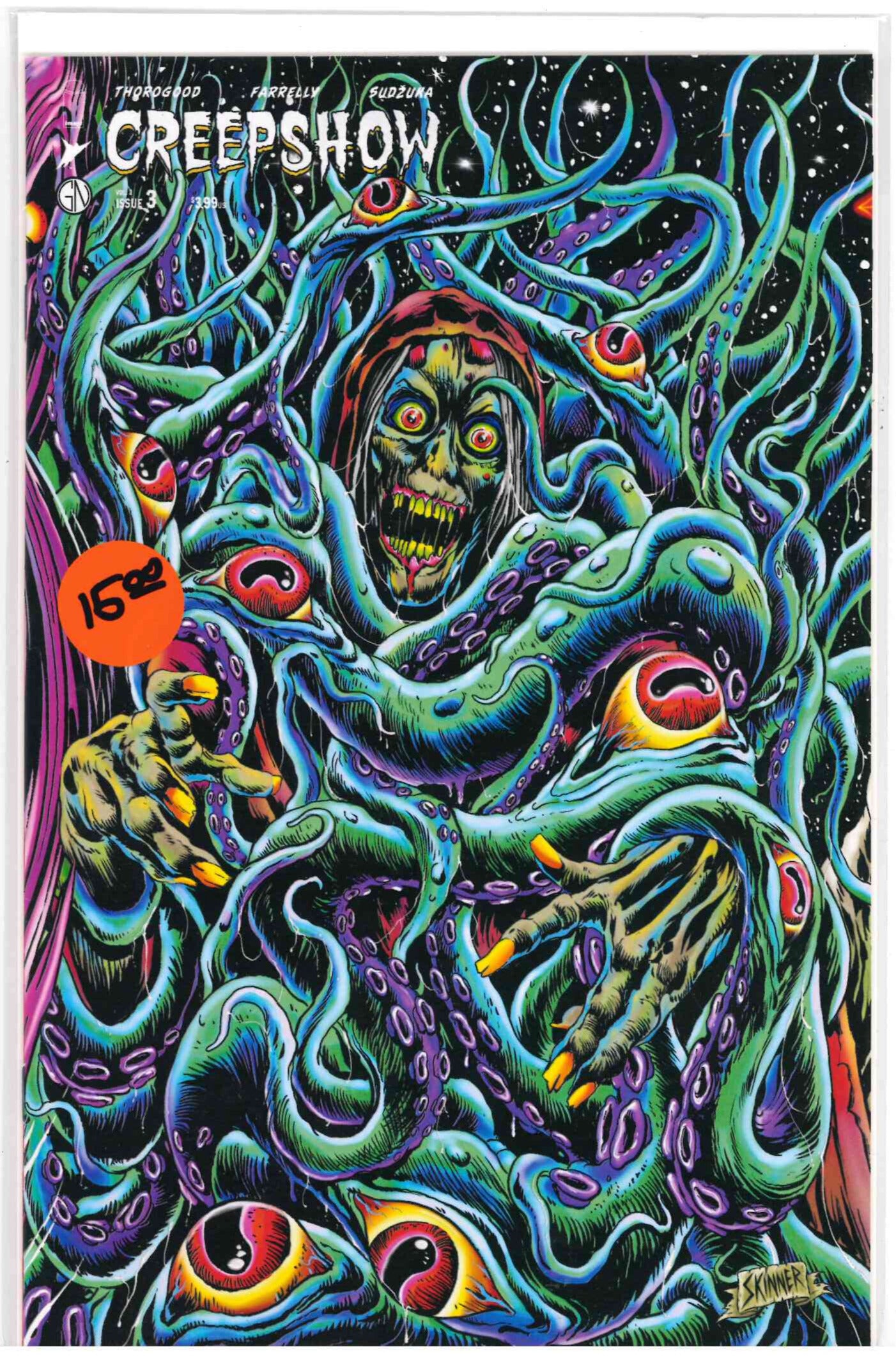 Creepshow Vol. 2, #3 (2023) 1/10 Skinner Incentive Variant