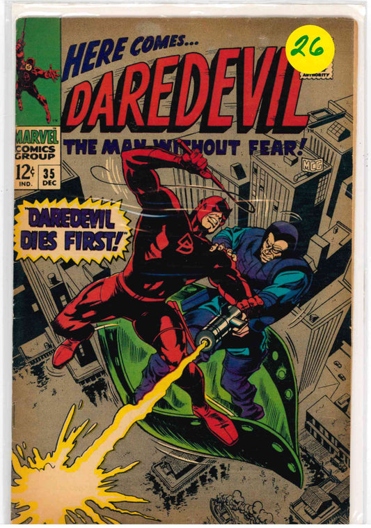 Daredevil #35 (Vol. 1, 1967) Mavel Comics