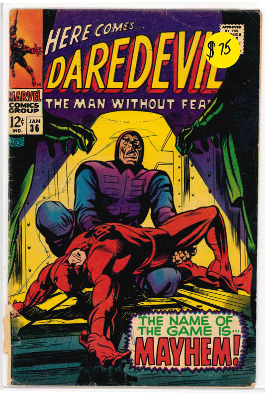 Daredevil #36 (1968) Marvel Comics