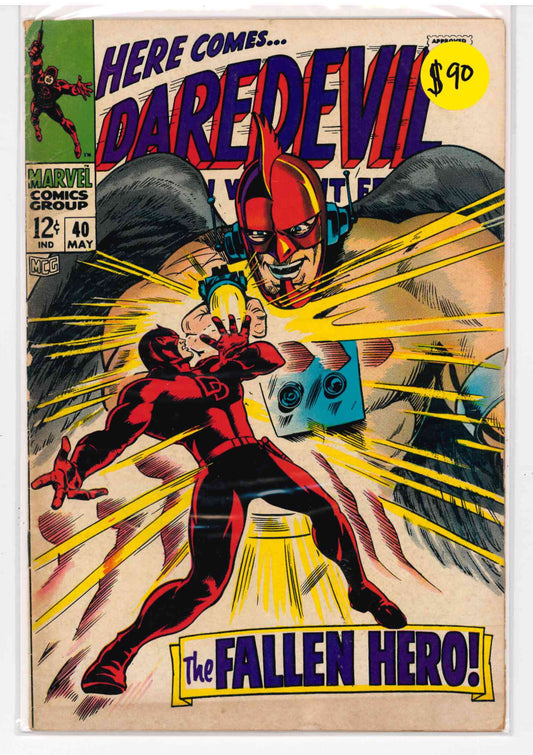 Daredevil #40 (1968) Marvel Comics