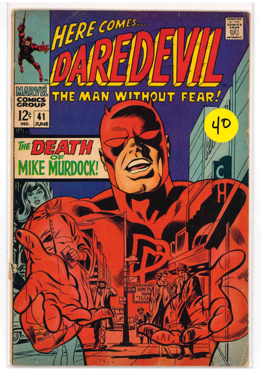 Daredevil #41 (1968) - Marvel Comics