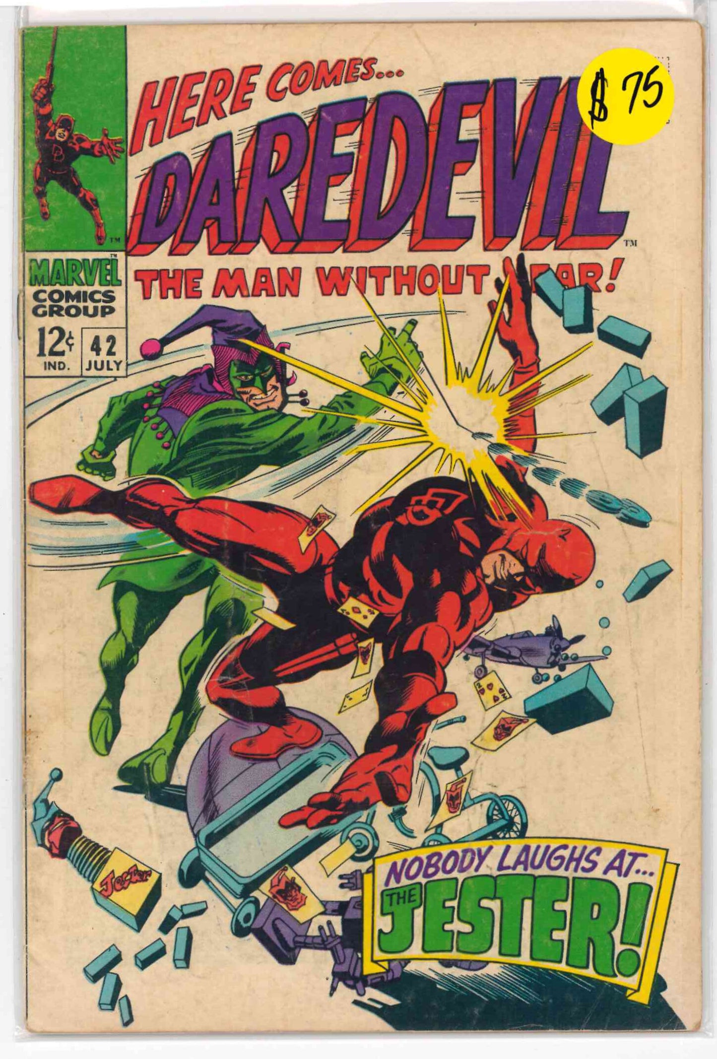 Daredevil #42 (1968) Marvel Comics