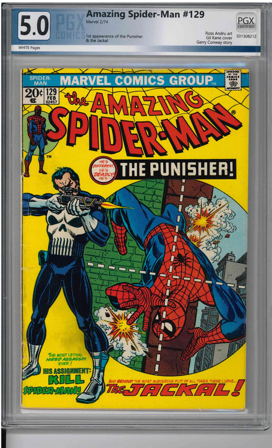 Amazing Spider-Man 129 - First Appearance of the Punisher!