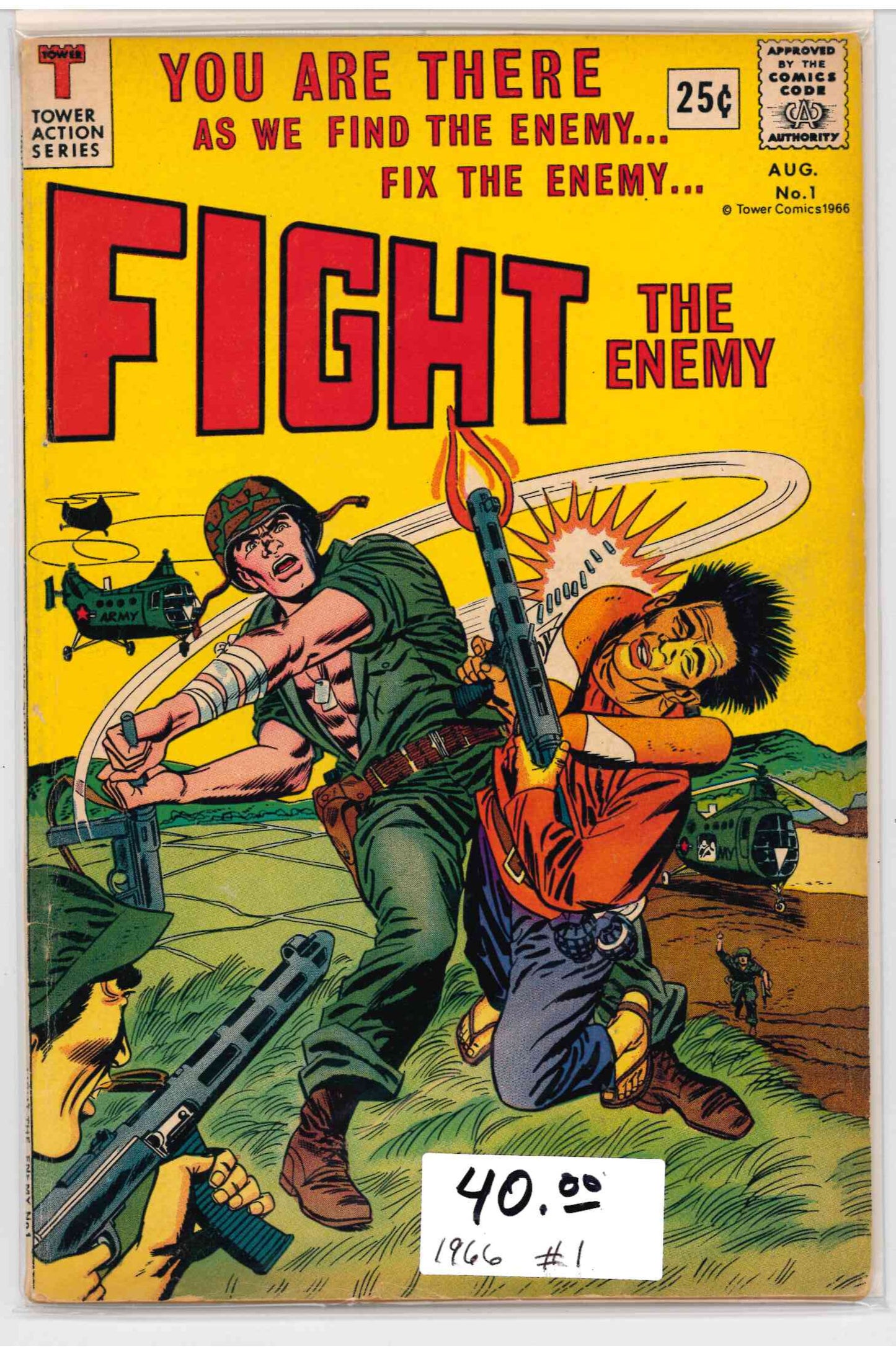 Fight the Enemy #1 (Aug. 1966)
