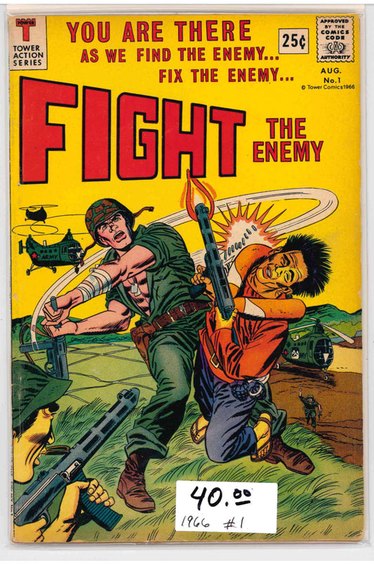 Fight the Enemy #1 (Aug. 1966)