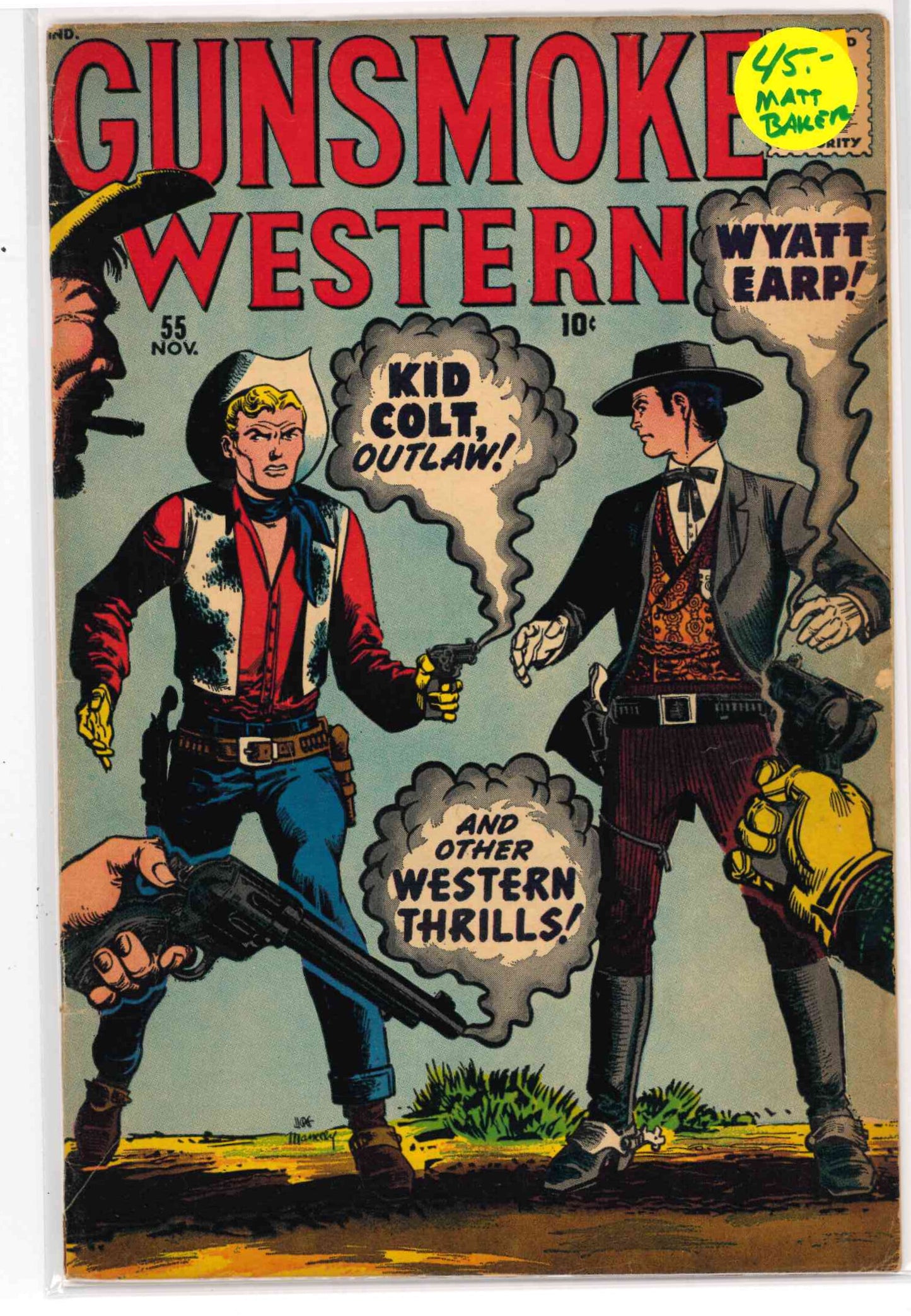 Gunsmoke Western Wyatt Earp #55 (1959)
