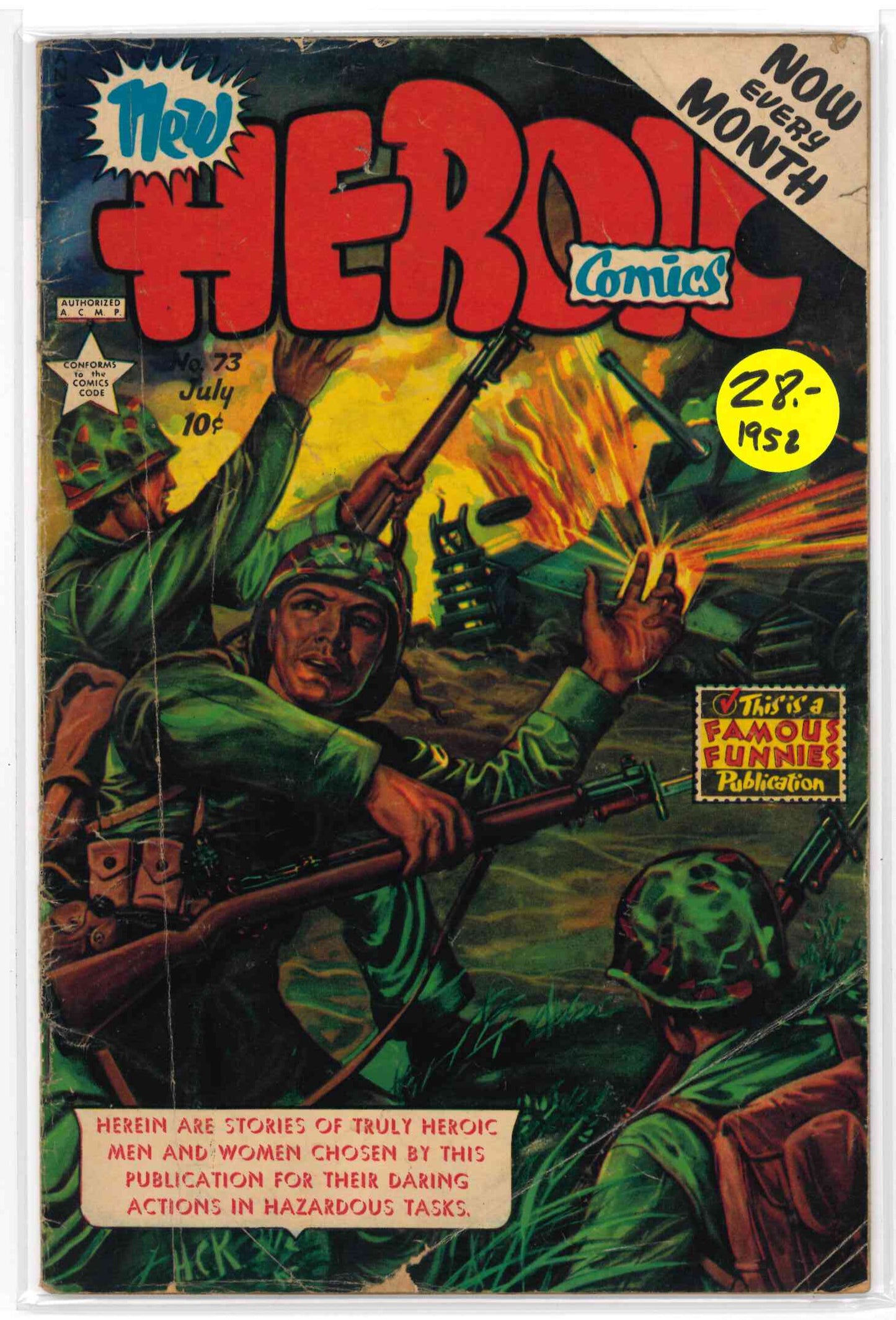 New Heroic Comics #73 (July, 1952)