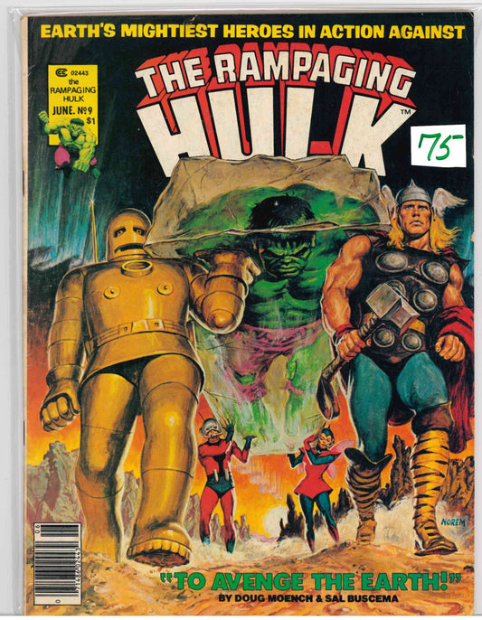 The Rampaging Hulk #9 (june