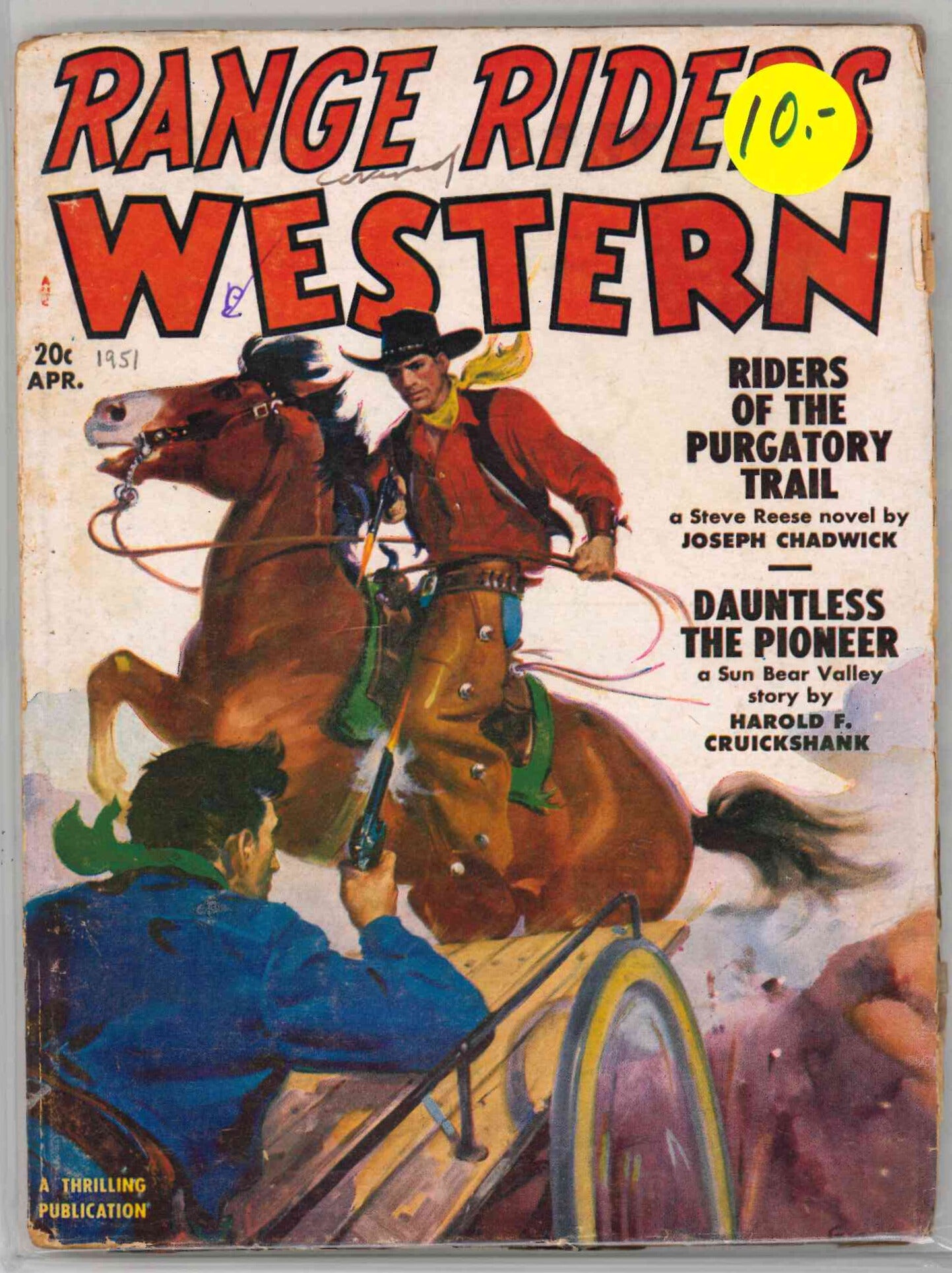 Range Riders Western (April 1951) — Vol. 24, Number 2