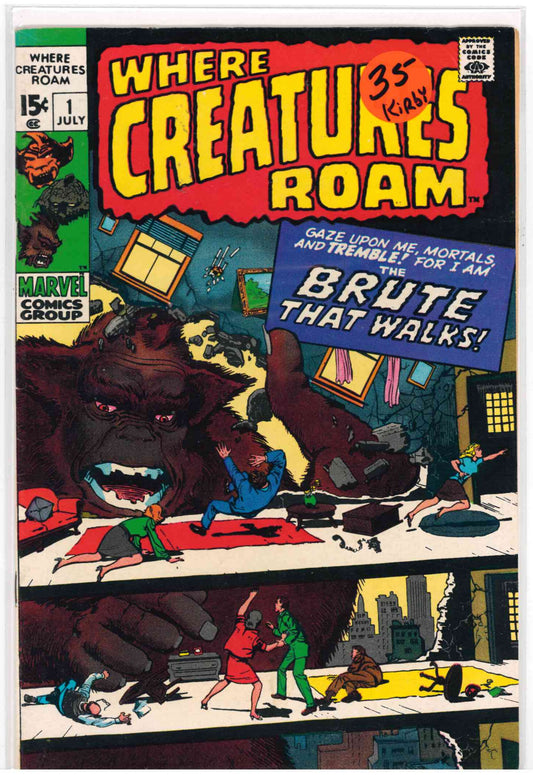 Where Creatures Roam 1 (July 1970) Jack Kirby