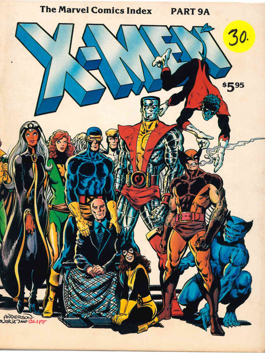 Marvel Comics Index Vol. 1, No. 9A - X-Men, Ghost Rider, Champions & More!